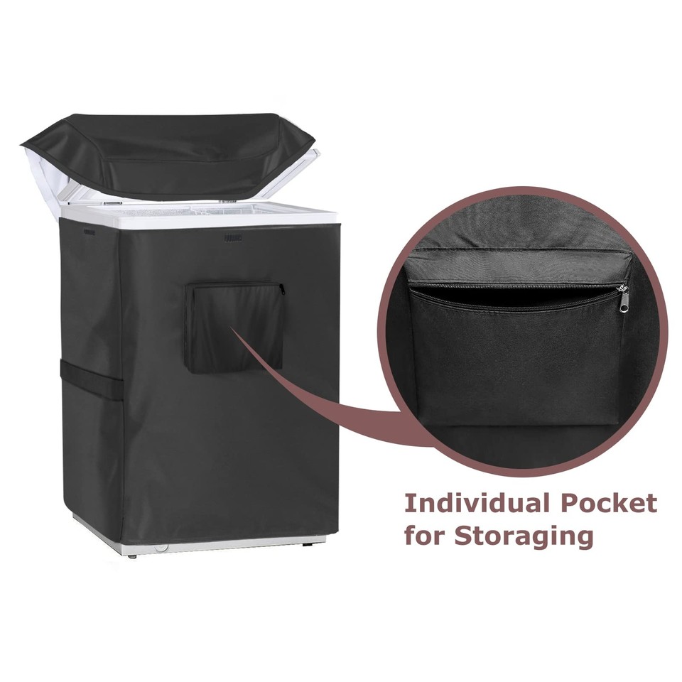 Chest Freezer Cover, Outdoor Deep Cover Waterproof, fit for 7.0 Cubic