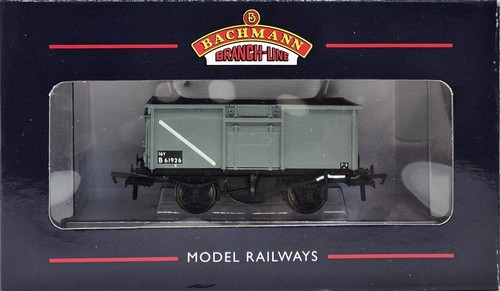 Bachmann 37-377C 16T Steel Mineral Wagon Pressed End Door B61926 BR Grey Livery