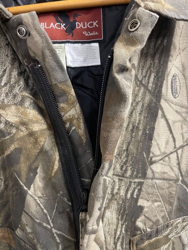 Real Tree Black Duck Walls Men's CL Camo Insulated Coveralls - Picture 8 of 15