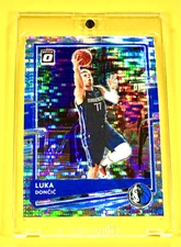 Optic Silver Pulsar Prizm Luka Doncic Mavs Phenom Special Parallel Refractor MVP