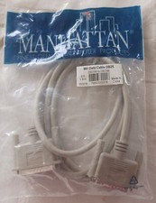Manhattan 6-FT Universal DB25 Cable. New/ sealed pkg. Free Shipping