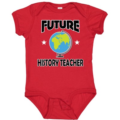 Inktastic Future History Teacher Baby Bodysuit Planet Historian One-piece Infant