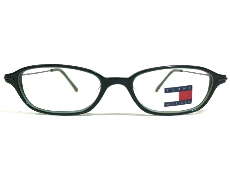 Monturas de gafas Tommy Hilfiger para niños THI255 337 gris verde ovaladas 46-16-135 Foto 2 de 4
