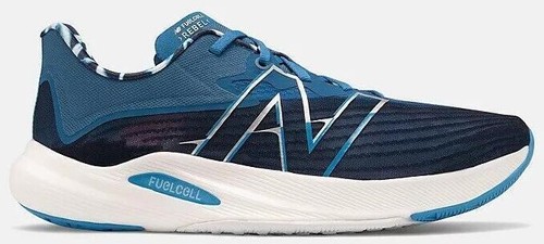 New Balance FuelCell Rebel V4 Womens Shoes Sz 8.5 Quarry Blue Lace