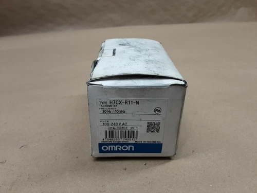 OMRON H7CX-R11-N / H7CXR11N TACHOMETER 100-240V #1046A2