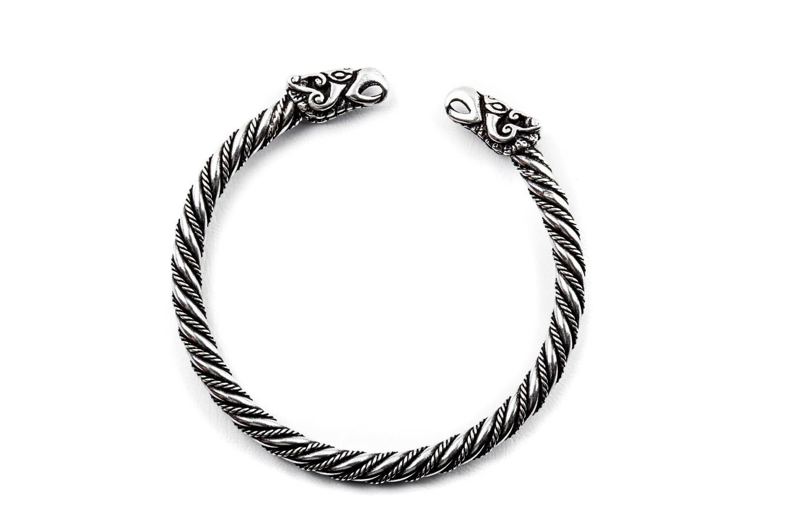 Hugin, Munin Odin Cuervos Hombres Vikingo Brazalete Plata Símbolo Joya Nuevo