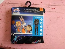 S 6 7 New climate right Cuddleduds Looney Tunes Space Jame long underwear boys