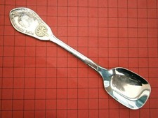 SB492*) Vintage Pope John Paul British Visit 1982 Souvenir Collectors spoon 