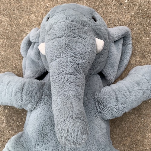 Alabama? Elephant Animal Adventure TARGET Large Plush Gray Crimson Tide ? EUC - Picture 3 of 14