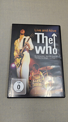 The Who - Live & Alive - DVD - sehr gut   - RAR !