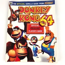 Donkey Kong 64 Nintendo Power Official Strategy Player's Guide with Maps N64 