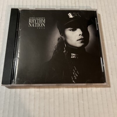 Janet Jackson - Rhythm Nation1814 当時物　美品 Janet Jackson – Janet Jackson's Rhythm Nation 1814 (CD, BMG 1989