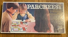 VINTAGE Parcheesi 1975 COMPLETE Selchow and Righter Classic Board Game Strategy