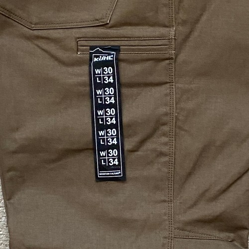 KUHL Rydr Pant 30x34 Full Fit Vintage Patina Dye Twill Stretch Dark Khaki NWT - Picture 6 of 17