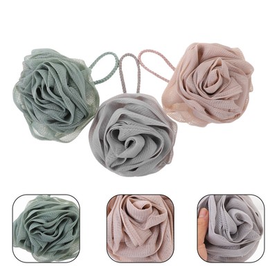  6 Pcs Badekugel in Blumenform Körperwäsche Schaum Duschbälle Für Frauen