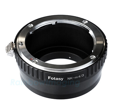 K&F Concept Adapterring compatibel met Nikon AI G AF-S lenzen op Olympus Micro 4/3 M18125 NIK(G)-M4/3 camera's
