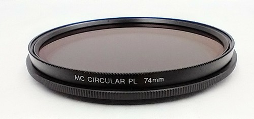 Sony VF-74CP MC Circular Polarizer 74mm Filter - w/72mm Ring, Japan Made, EUC - Picture 4 of 5