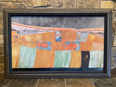 Vision Art Custom Frame For 65'' TVs With Harry Gruenert Abstract Print 
