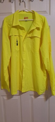 GSS Class Lightweight Safety Neon High Visibility 3XL Long