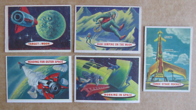 1958 TOPPS SPACE CARD SINGLES COMPLETE YOUR SET PICK CHOOSE UPDATED 6/12