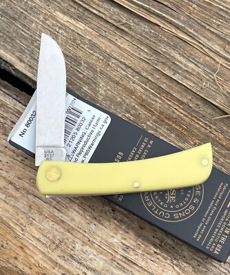 CASE XX * SFO 2024 SMOOTH YELLOW SYNTHETIC SQUIRREL SOD BUSTER JR