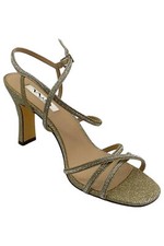 Nina Women's Anna Evening Heeled Sandals Platino