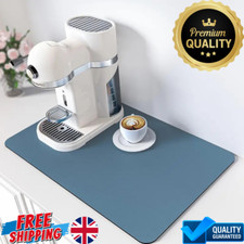 Kitchen Super Absorbant Draining Mat Coffee Dish Drying Mat Quick Dry Drain Pad
