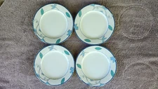 Studio Nova Terrace Vine Salad Plates Blue 8" Set of 4