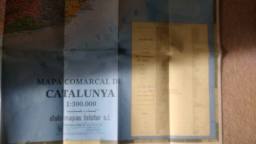 Catalunya Comarques 2001 tourist map - Imagen 3 de 3