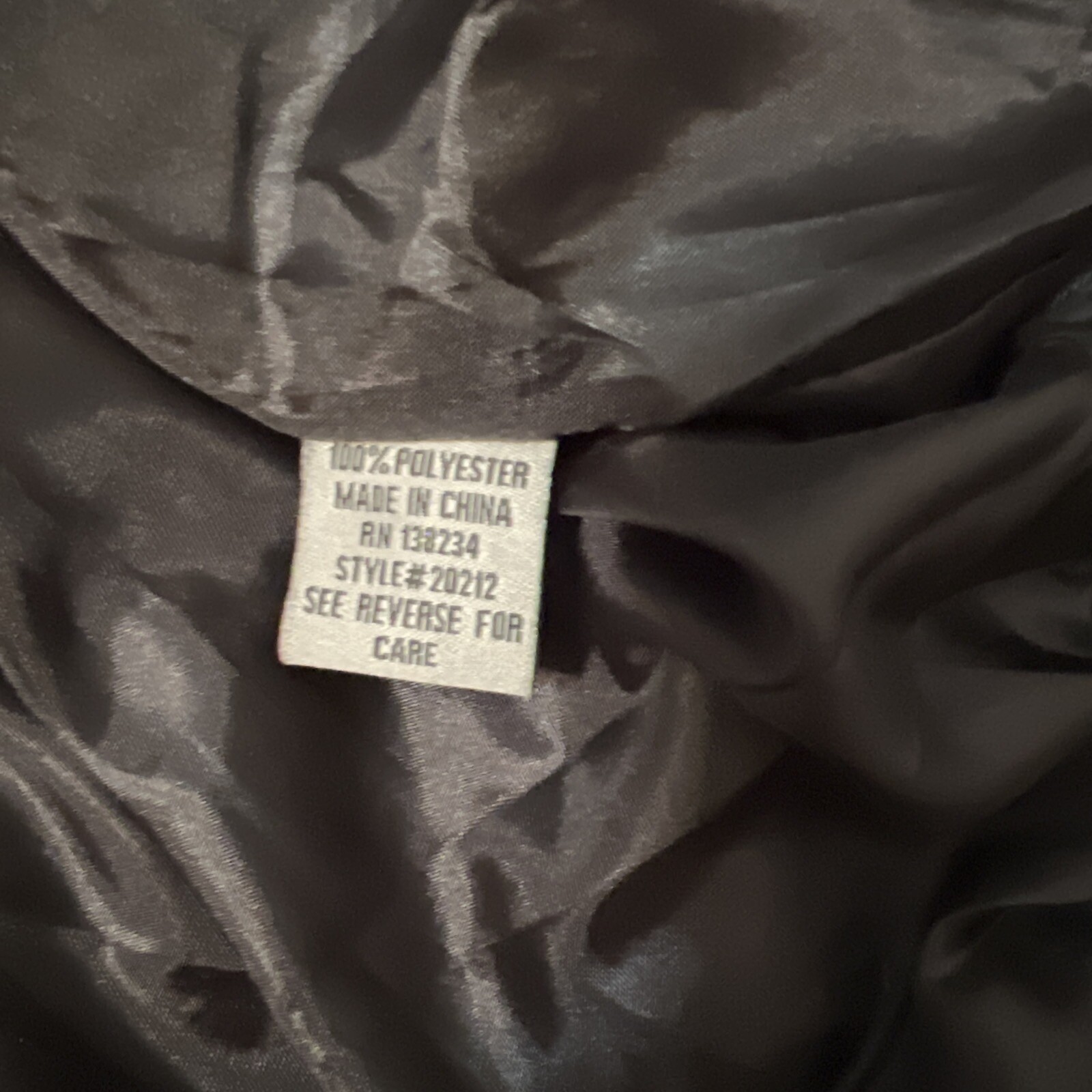 CASTING LA Zip Up Jacket M Polyester Embroidered … - image 5