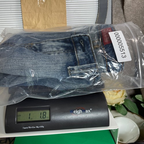 Vintage Guess USA Jeans Women 29 30X30 Embroidered DistressedY2K Blue Denim BOHO - Picture 23 of 23