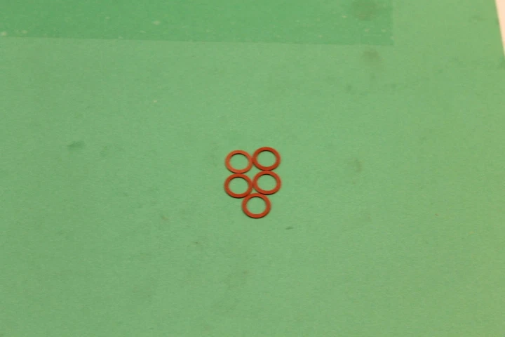 NOS KAWASAKI A1 A1SS A7 C2SS C2TR VÁLVULA ASIENTO LAVADORA CANTIDAD 5 PIEZAS# 16029-002 Foto 3 de 4