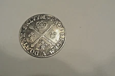 LOUIS XIV 20 SOLS INSIGNES  SILVER 1708 A=PARIS RARE