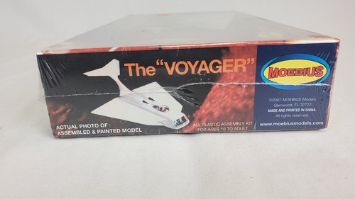 Moebius #831 "The Voyager" Spacecraft Plastic Model Kit 2007 Mint Sealed Box - Picture 5 of 10