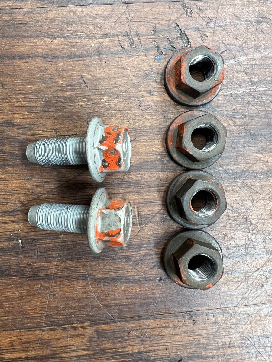 パーツ MX5 90-05 MAZDA MX-5 MIATA OEM REAR SUB FRAME BOLTS MOUNTING