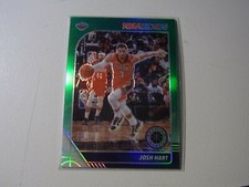 2019-20 Panini NBA Hoops Premium Stock Green Prizm Josh Hart #117