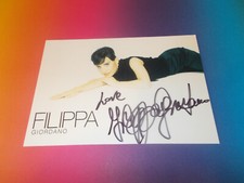Filippa Giordano sexy signed autographed autograph on autograph card