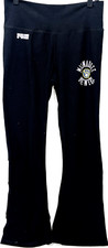 NUEVO Milwaukee Brewers Major League Fitness Negro Acampanado Leggings Pantalones Para Mujer M