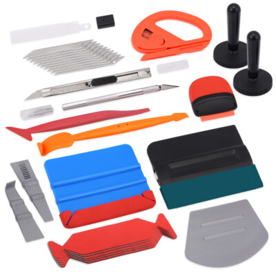 Seconero 37-tlg. Folier-Werkzeug Set – Alles Für Auto-Folierung & Fenster-Tönung