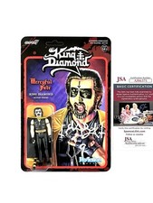 King Diamond Signed Super7 ReAction First Tour Action Figure Mercyful Fate JSA King Diamond Signed Super7 ReAction First Tour Action Figure Mercyful Fate JSA