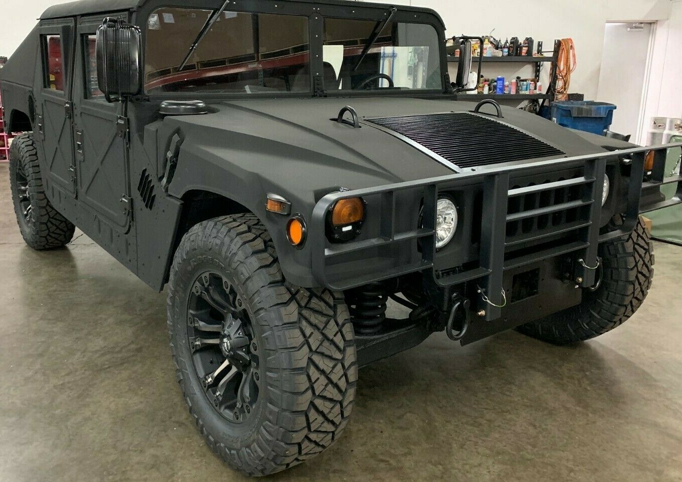 NEW HMMWV Heavy Duty Brush Guard M11XX M998 M1123 M1097 MILITARY Humvee