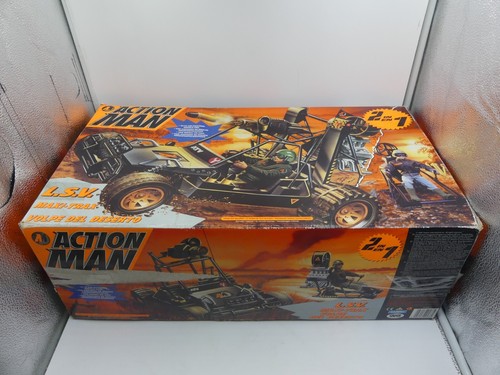 Action Man 2-in-1 L.S.V. Maxi Trax Buggy LSV Hasbro Vintage 1995 with Box 20" - Picture 12 of 17
