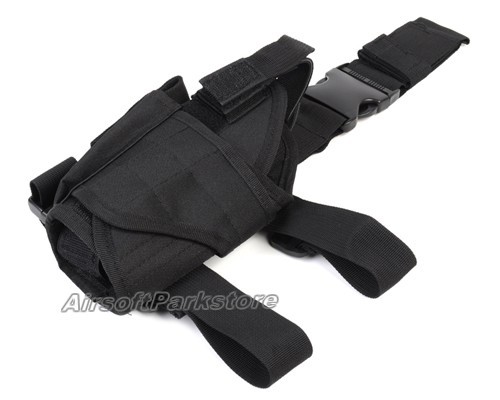 Tactical 2" Nylon Duty Belt + Left Right Hand Pistol Gun Drop Leg Thigh Holster - Picture 4 of 12