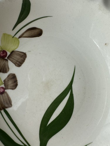 Blue Ridge Southern Potteries Soup Bowls 6” 1950s Green Briar Floral Lot Of 4 - Picture 6 of 6