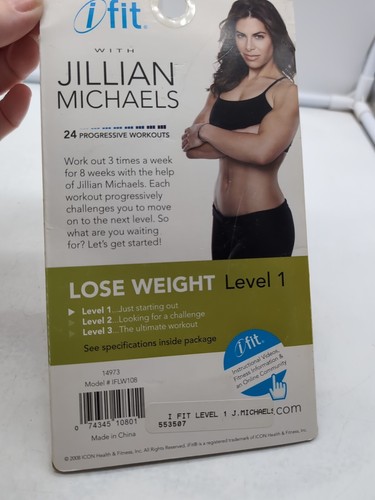 iFit Jillian Michaels Get Fit Level 1 SD Card Workouts - Picture 4 of 7