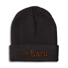 Beanies for Men Barb Winter Hats for Women Acrylic Skull Cap 1 Size