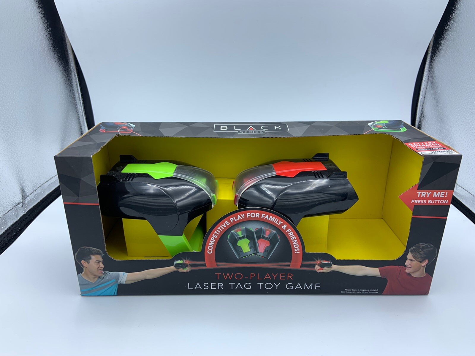 two player electronic laser tag