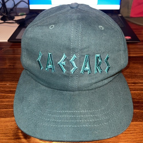Caesars Palace Dark Green Snap Back Hat 