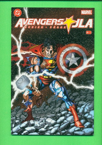JLA VS AVENGERS #1 2 3 4 DC VS MARVEL 2003 COMPLETE SET PEREZ ART MID-HIGH 324 - Picture 8 of 9