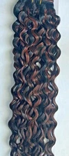 3 Pack Most Advanced Synthetic Wavy Hair Extensions Tangle Free 18" Color:1B/33